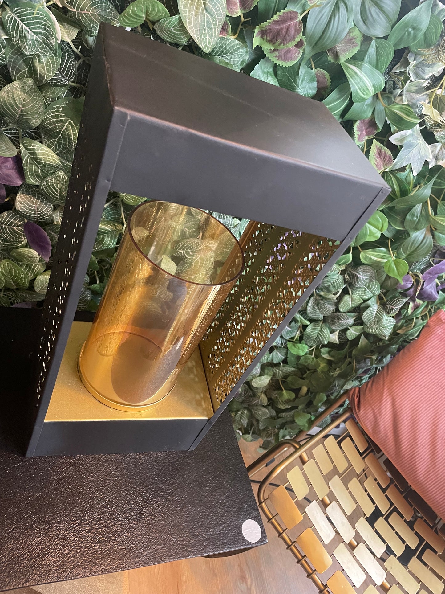 Windlichter „Noir & Or“ - Deko Café Living Provence