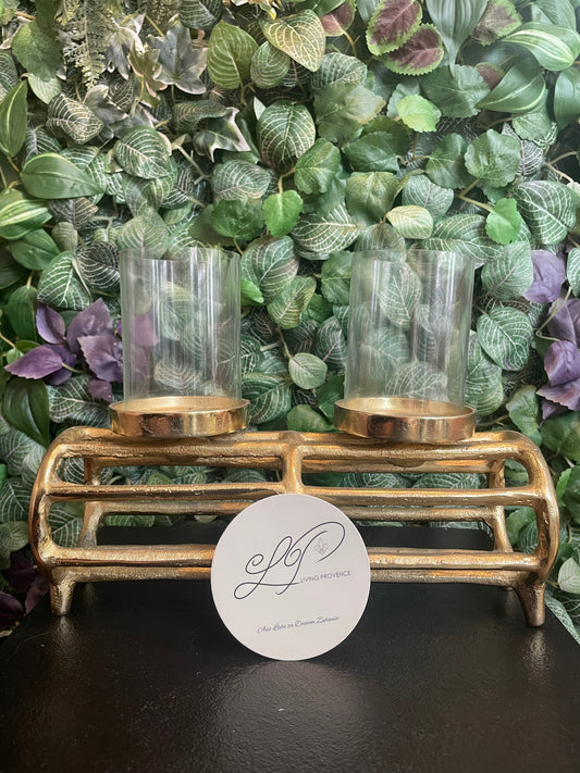 Windlicht „Urban Bronze“ - Deko Café Living Provence