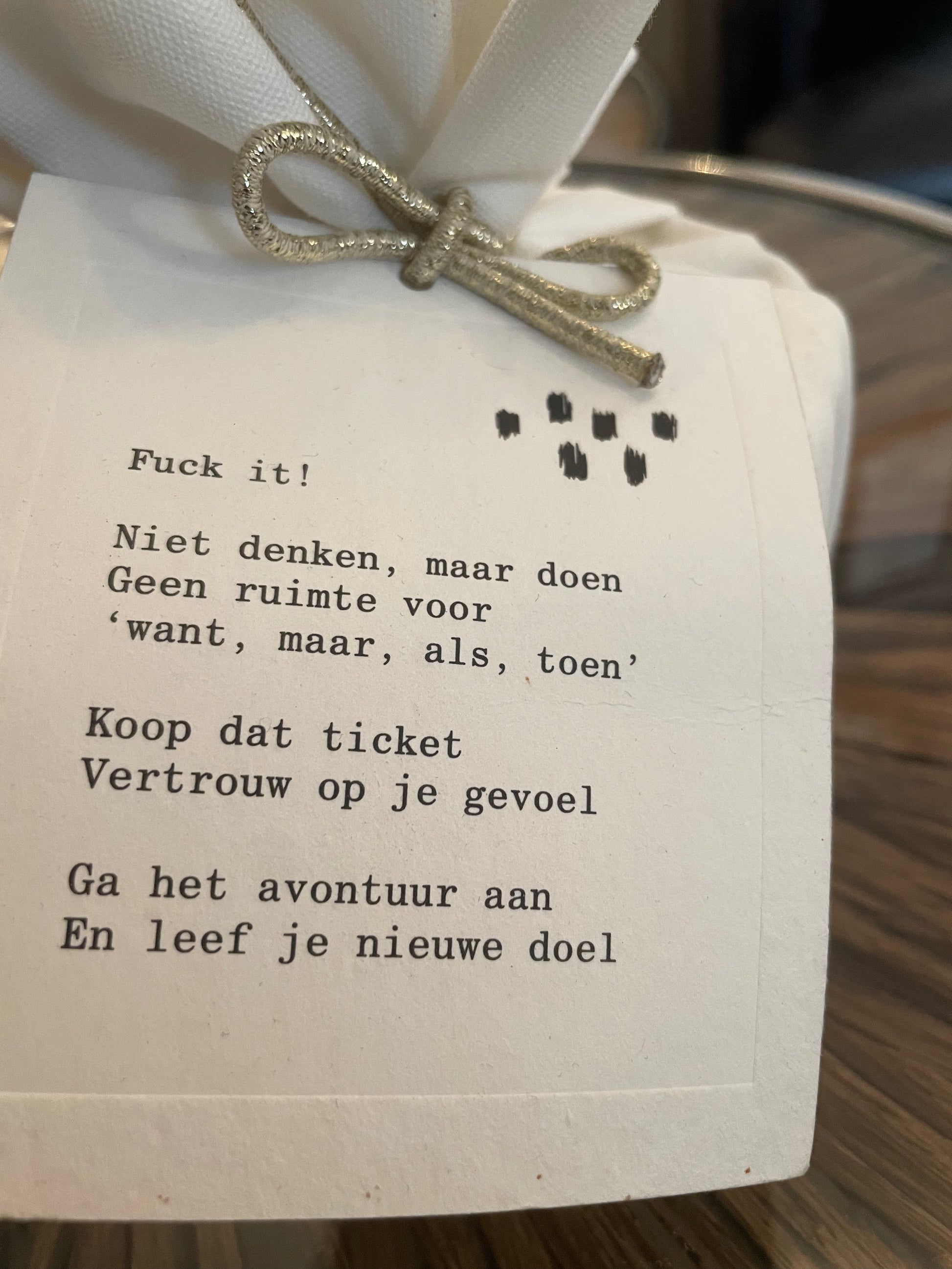 Duftkerze „Amsterdam Essence“ Fuck IT - Deko Café Living Provence