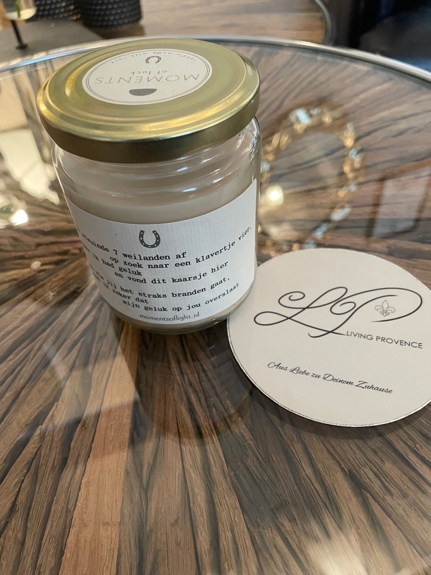 Duftkerze „Amsterdam Signature“ Lucky - Deko Café Living Provence