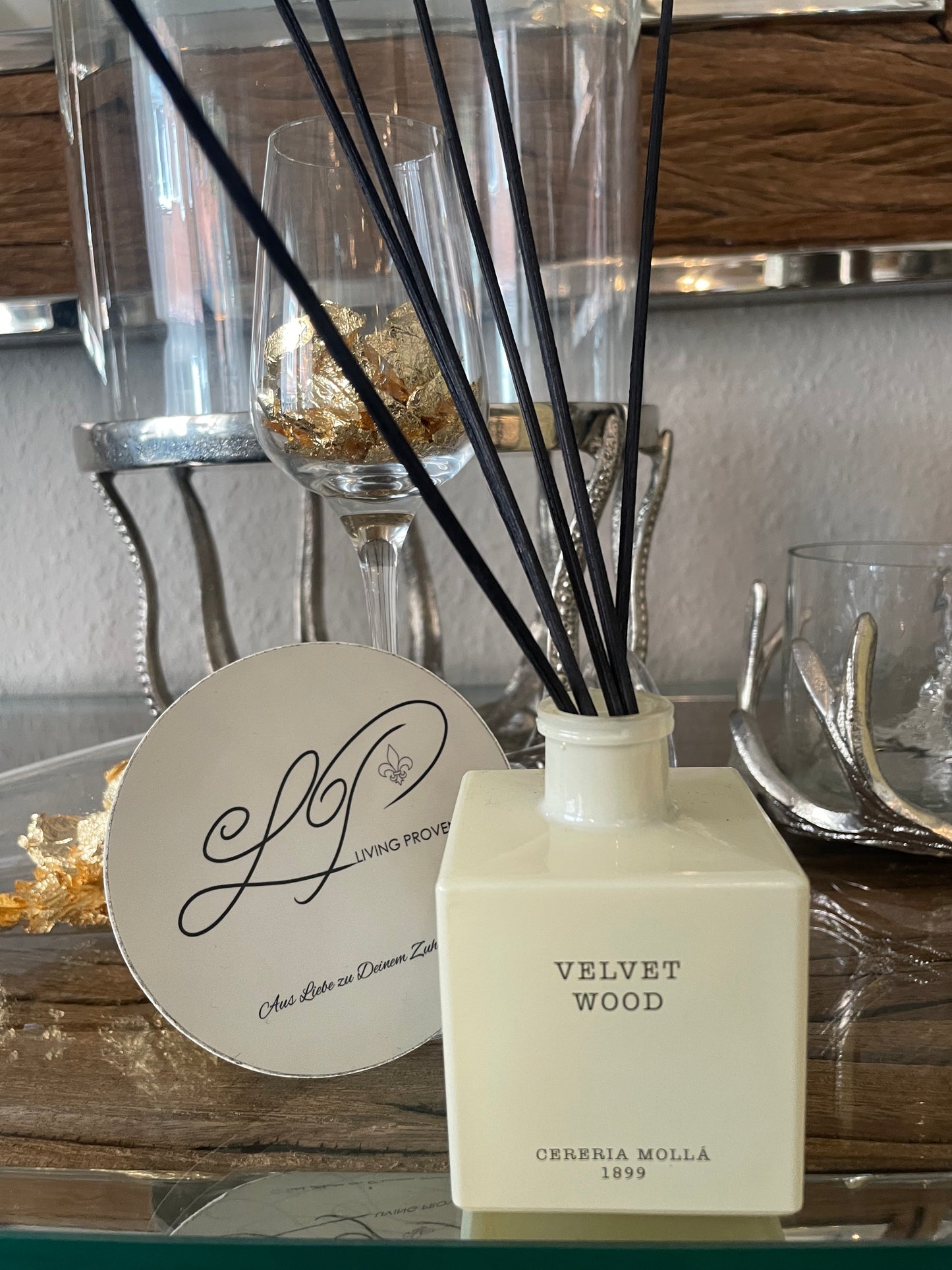 Raumduft „Basil & Mandarin“ von Cereria Mollá - Deko Café Living Provence