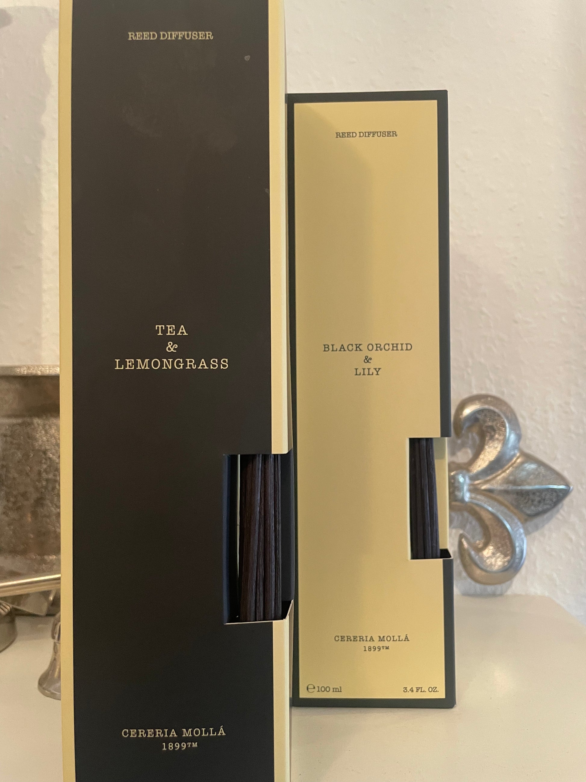 Raumduft „Black Orchid & Lily“ von Cereria Mollá - Deko Café Living Provence