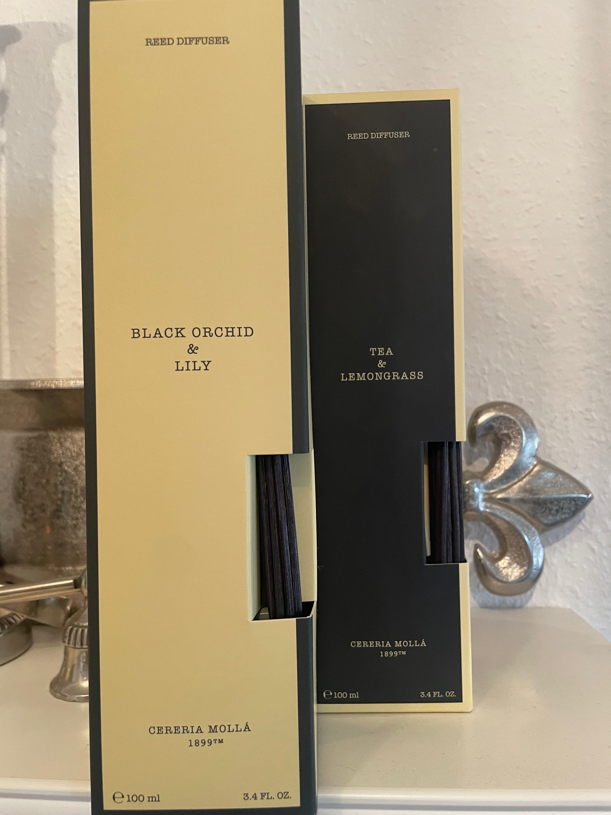 Raumduft „Black Orchid & Lily“ von Cereria Mollá - Deko Café Living Provence