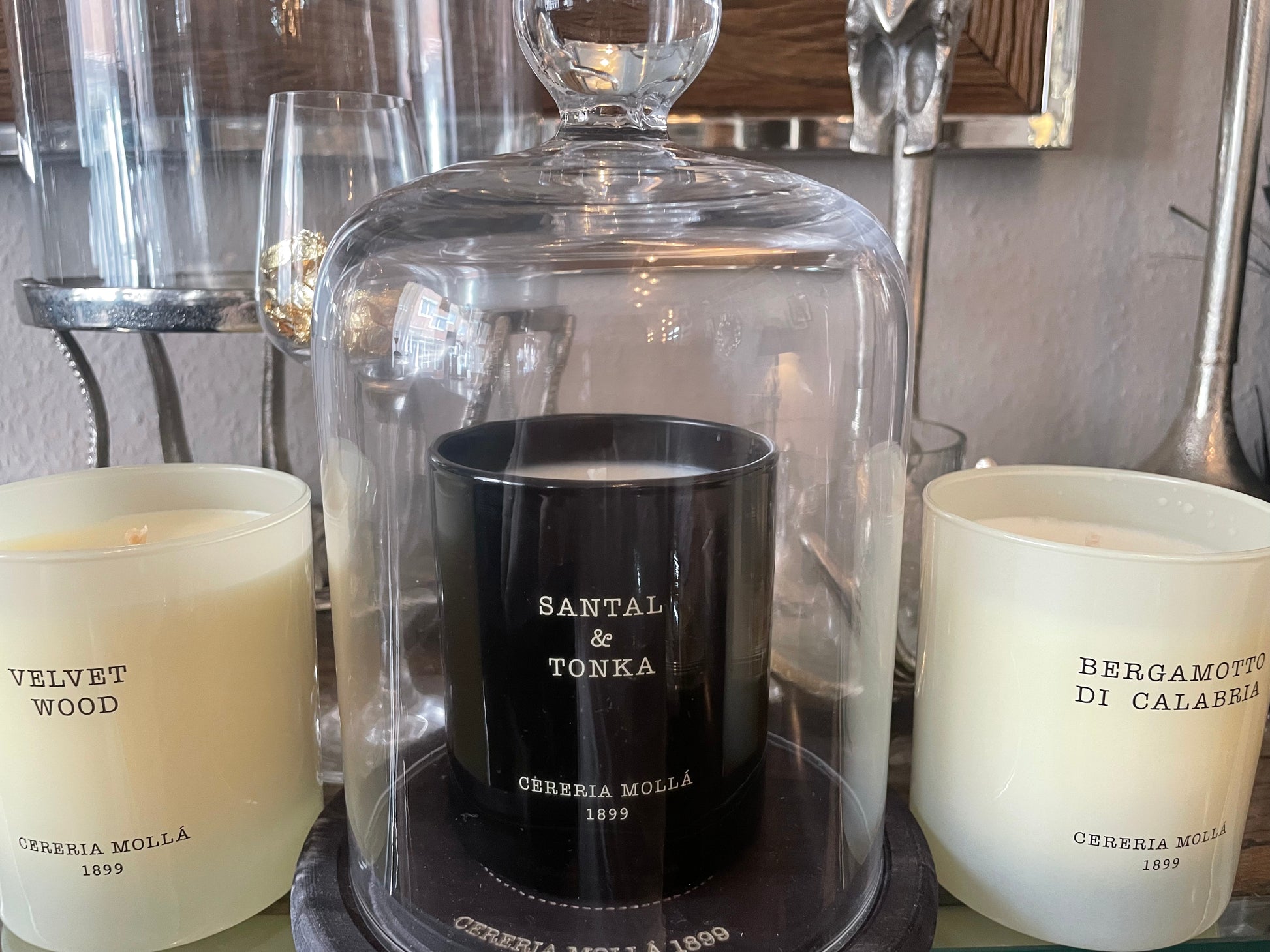 Elegante Duftkerze in Glas – pflanzliches Wachs, 230 g