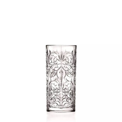 Longdrinkglas „Tattoo Inked“ – 4er-Set mit 37 cl - Deko Café Living Provence 