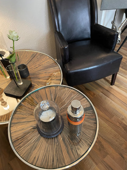 Cocktailshaker „Steel & Leather“ - Deko Café Living Provence 