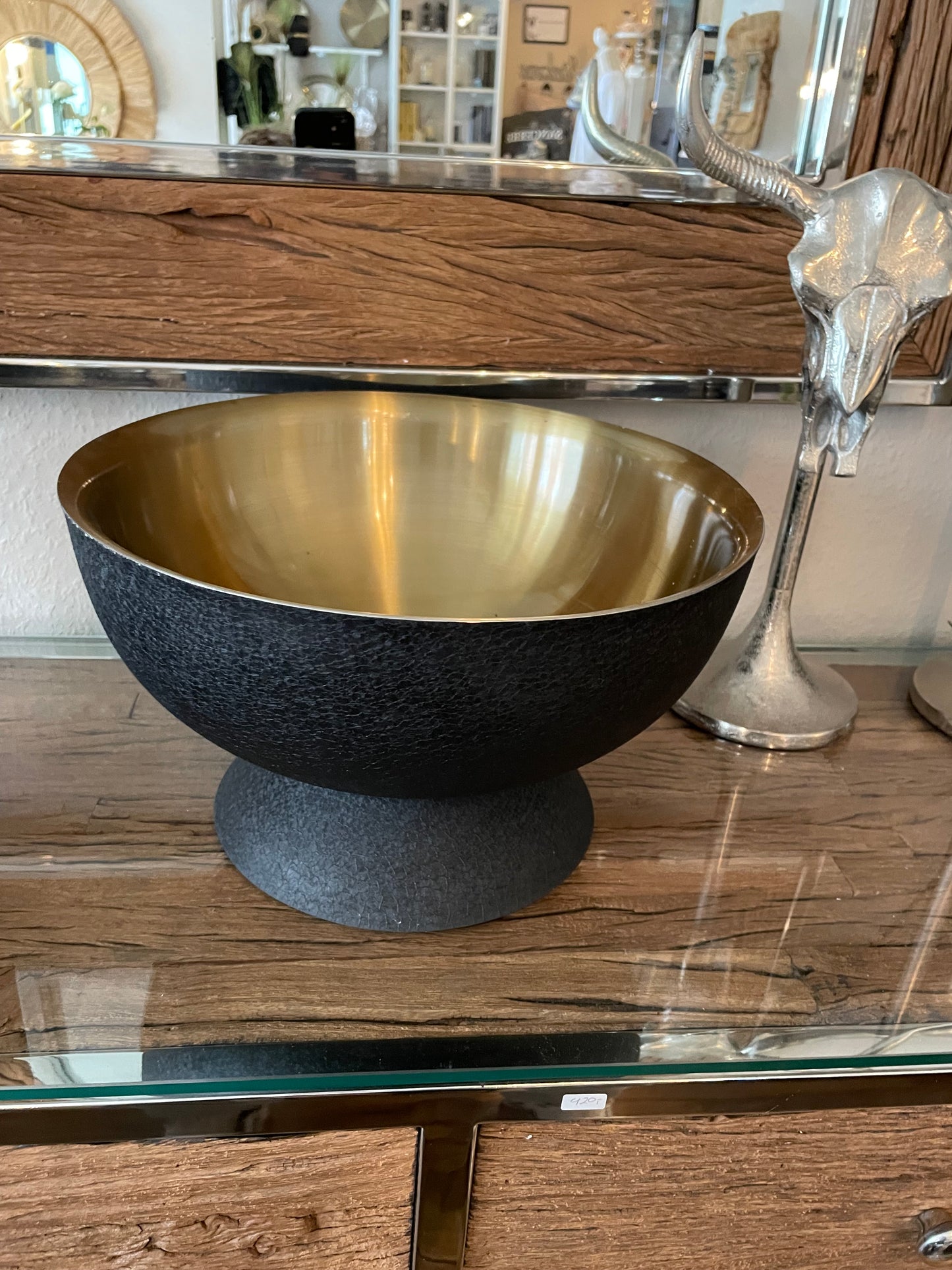 Punchbowl „Noir & Gold“ - Deko Café Living Provence 