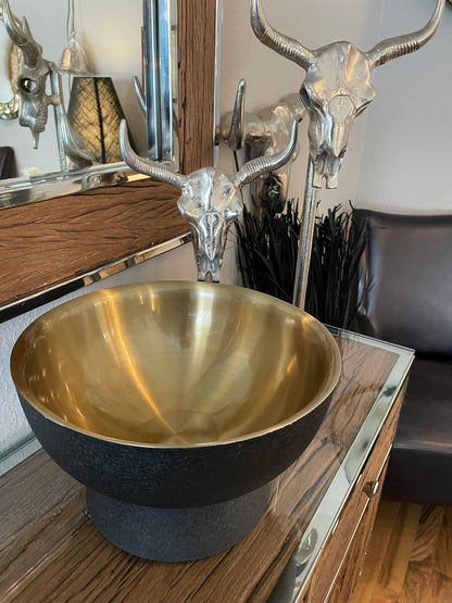 Punchbowl „Noir & Gold“ - Deko Café Living Provence 