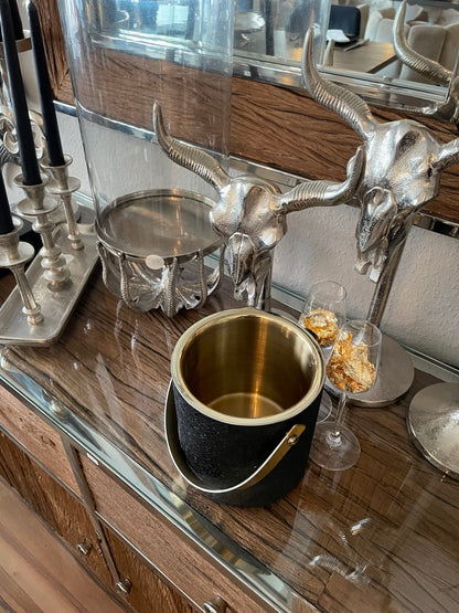 Eiskühler „Noir & Gold“ - Deko Café Living Provence 