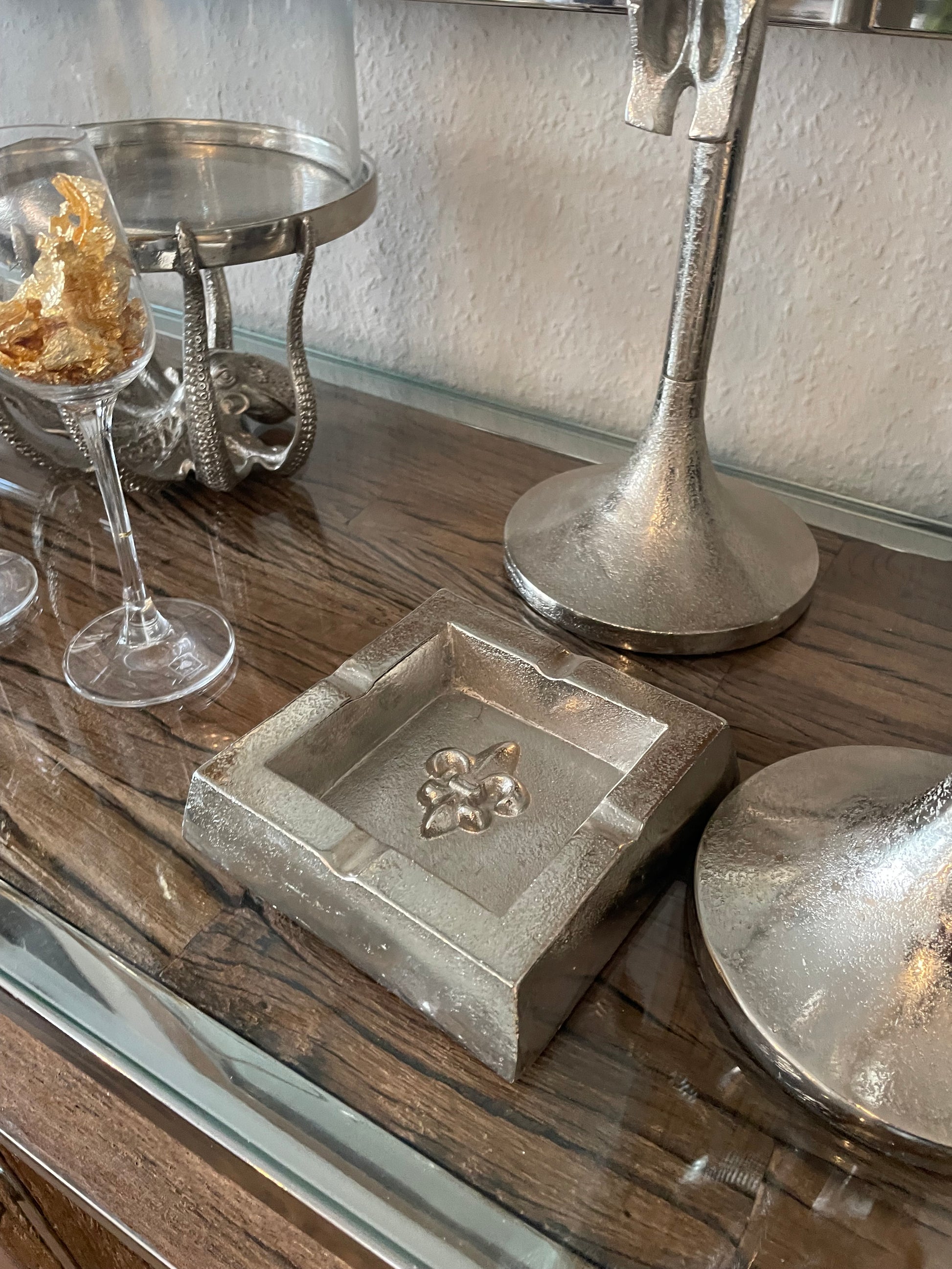 Aschenbecher Quadrat „LILLI“ - Deko Café Living Provence 