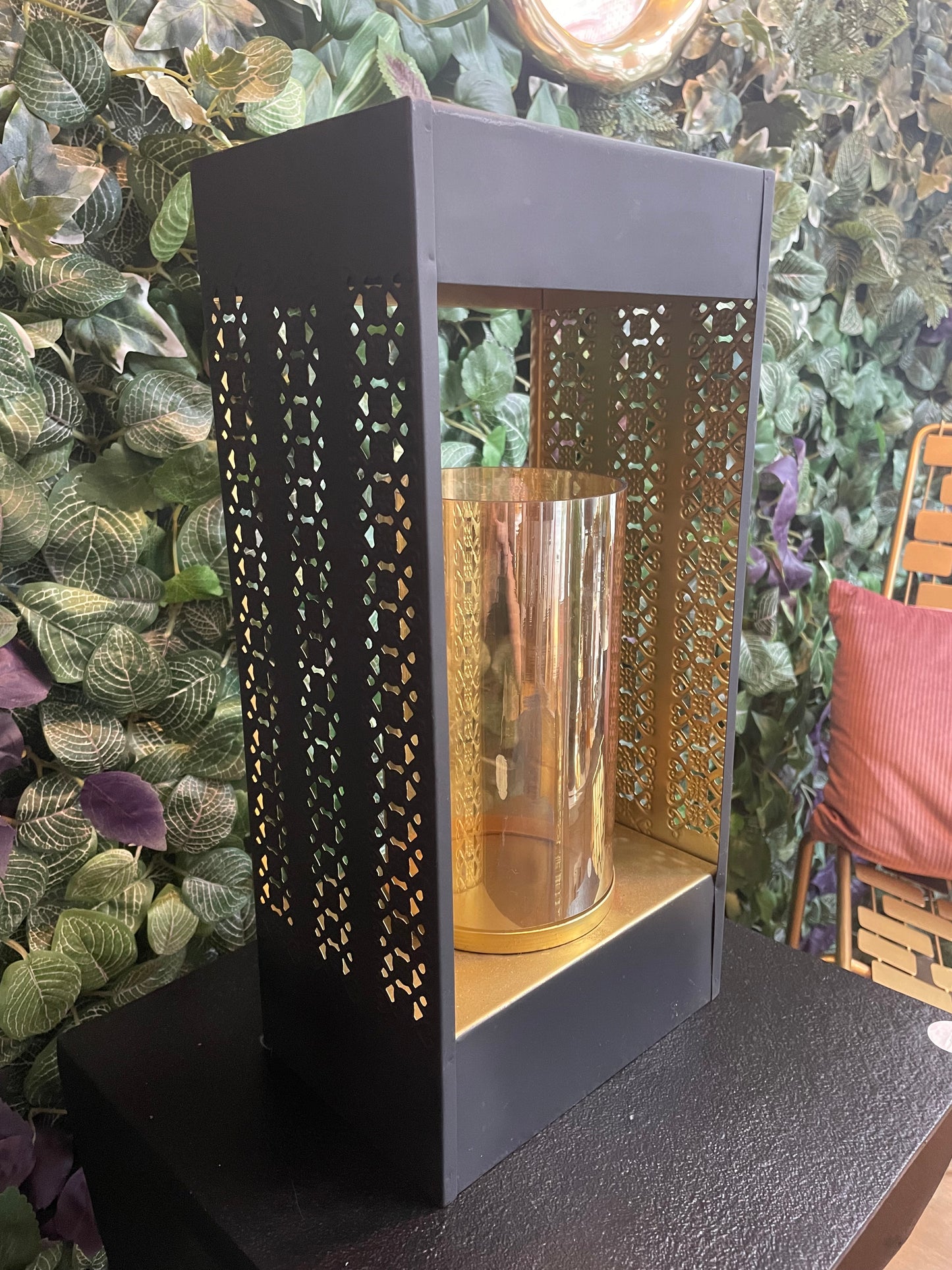 Windlichter „Noir & Or“ - Deko Café Living Provence 