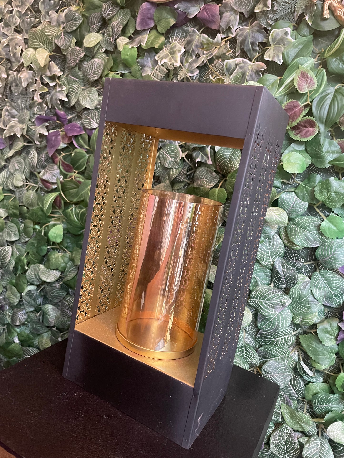 Windlichter „Noir & Or“ - Deko Café Living Provence 