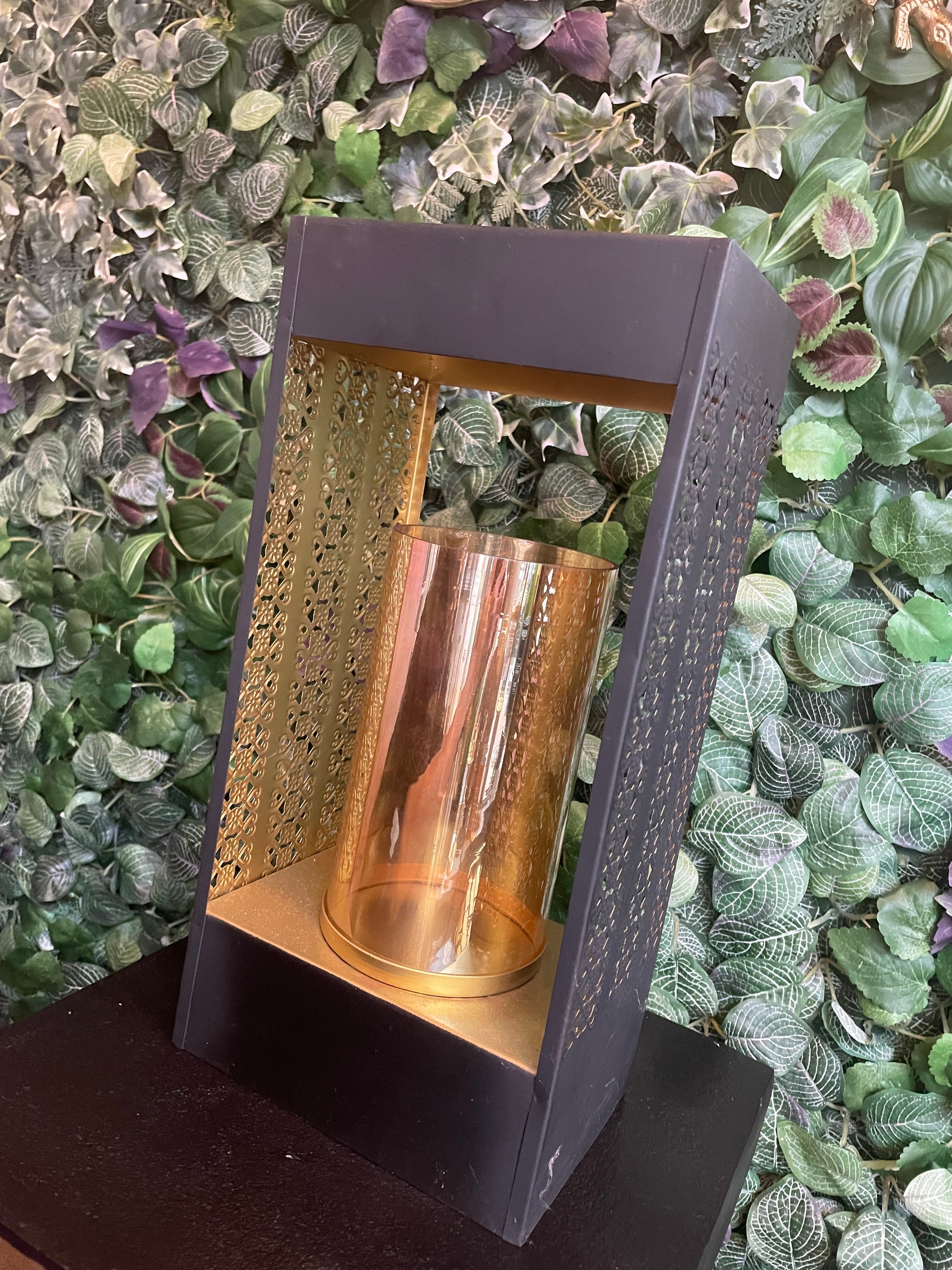 Windlichter „Noir & Or“ - Deko Café Living Provence 