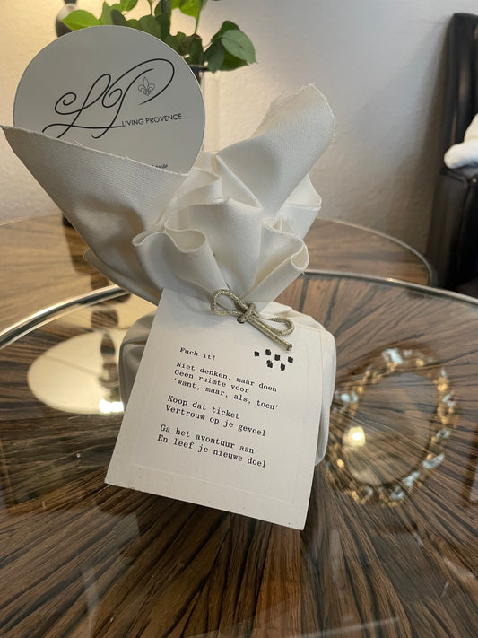 Duftkerze „Amsterdam Essence“ Fuck IT - Deko Café Living Provence 