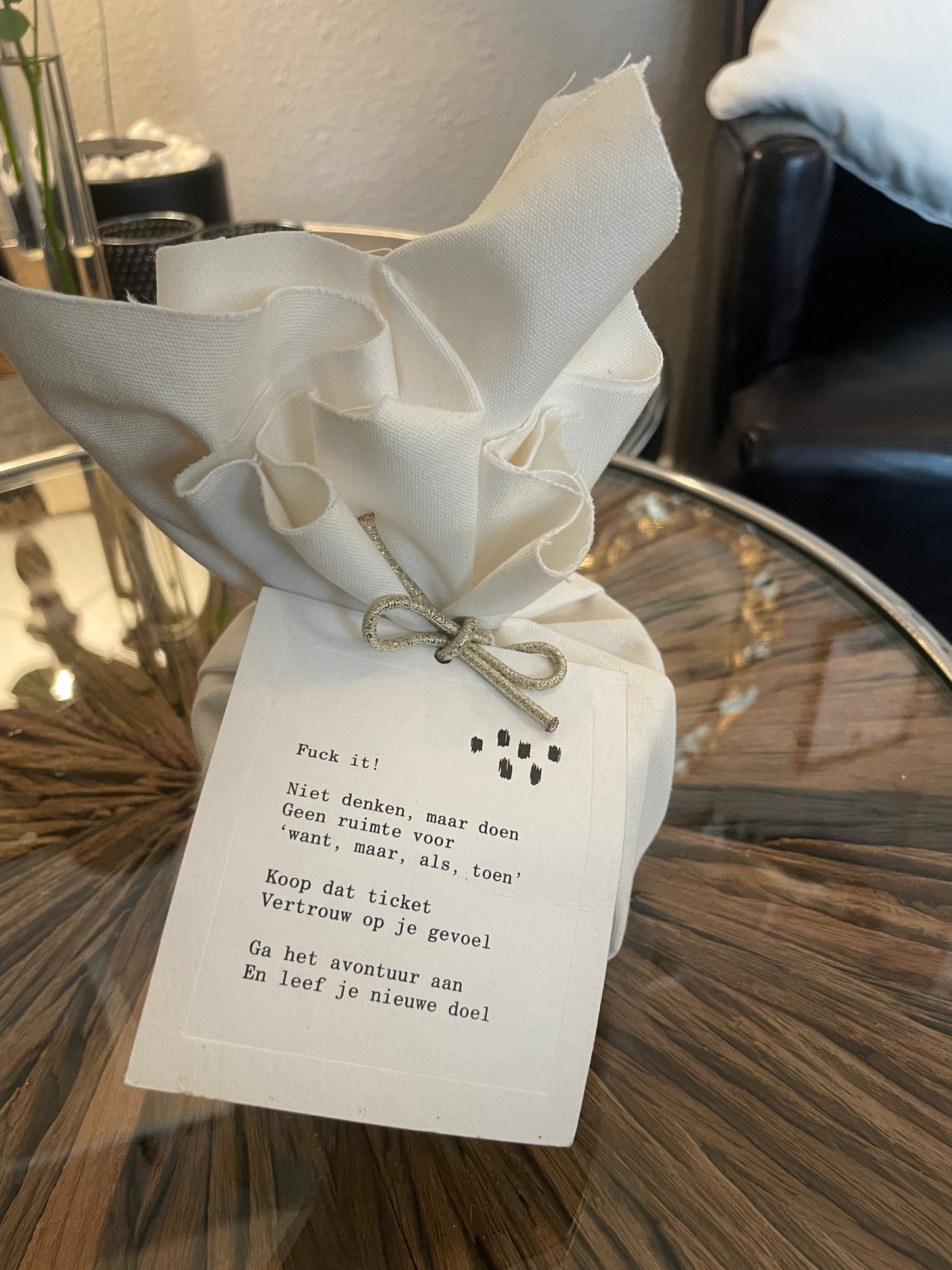 Duftkerze „Amsterdam Essence“ Fuck IT - Deko Café Living Provence 