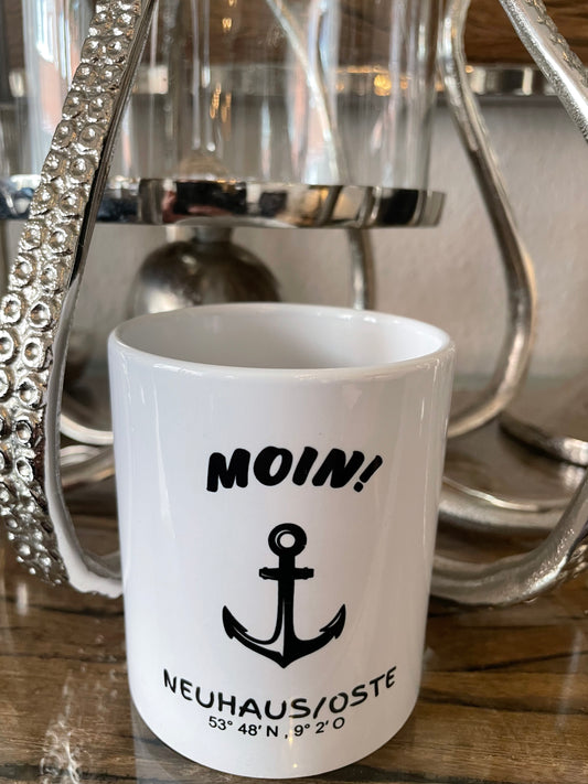 MOIN! – Tasse „Neuhaus/Oste" - Deko Café Living Provence 