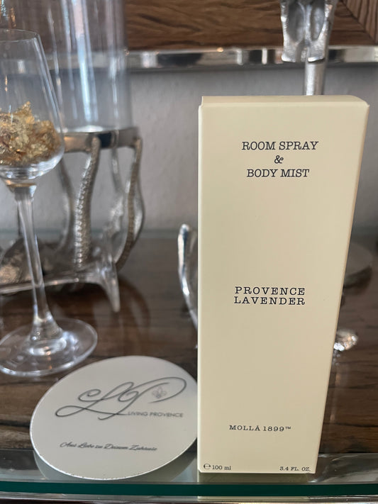 Duftspray Provence Lavendel von Cereria Mollá – mit Verpackung im Provence-Stil“Duftspray Provence Lavendel von Cereria Mollá – mit Verpackung im Provence-Stil