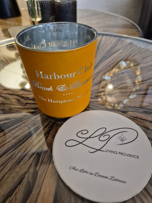 Windlicht „Harbour Club“ – Orange - Deko Café Living Provence 