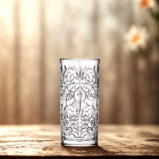 Longdrinkglas „Tattoo Inked“ – 4er-Set mit 37 cl - Deko Café Living Provence 